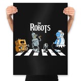 The Robots - Prints Posters RIPT Apparel 18x24 / Black