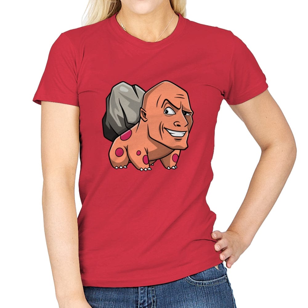 The Rock Type - Womens T-Shirts RIPT Apparel Small / Red