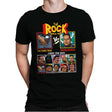 The Rock World Tour - Mens Premium T-Shirts RIPT Apparel Small / Black