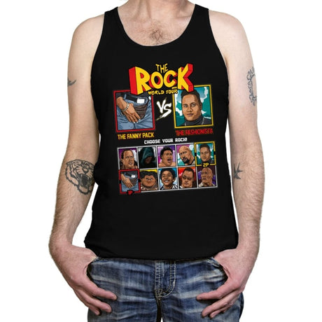 The Rock World Tour - Tanktop Tanktop RIPT Apparel X-Small / Black
