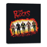 The Rocks - Canvas Wraps Canvas Wraps RIPT Apparel 16x20 / Black