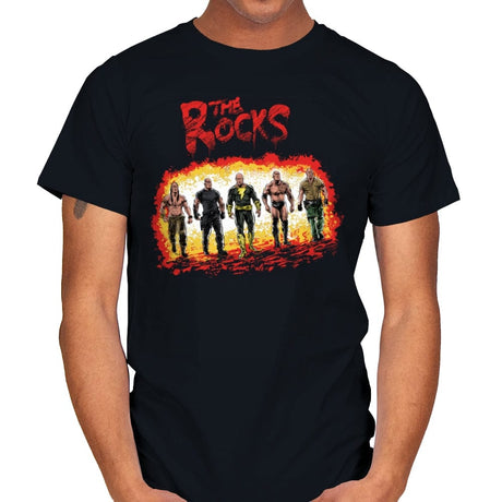 The Rocks - Mens T-Shirts RIPT Apparel Small / Black