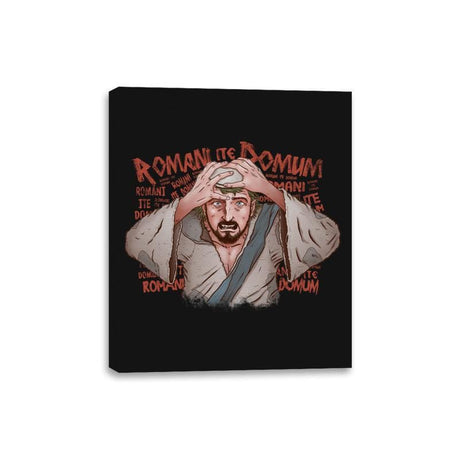 The Romani Joke - Canvas Wraps Canvas Wraps RIPT Apparel 8x10 / Black