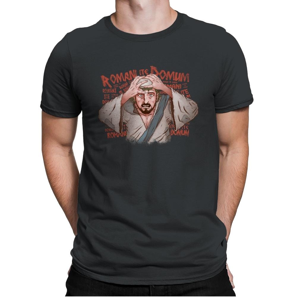 The Romani Joke - Mens Premium T-Shirts RIPT Apparel Small / Heavy Metal