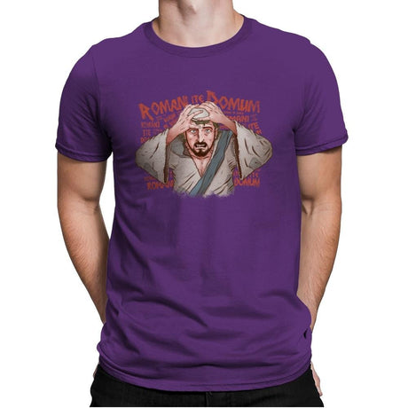 The Romani Joke - Mens Premium T-Shirts RIPT Apparel Small / Purple Rush