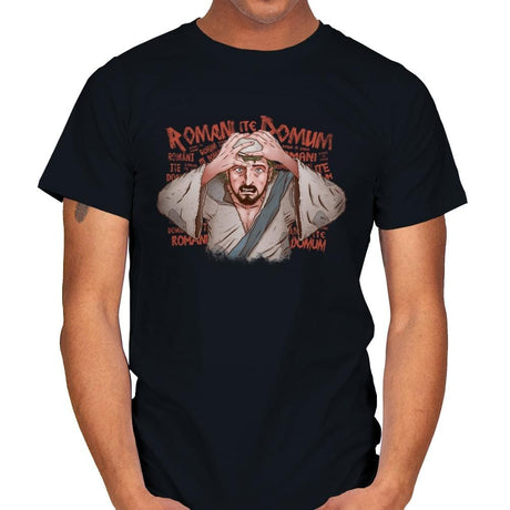 The Romani Joke - Mens T-Shirts RIPT Apparel Small / Black