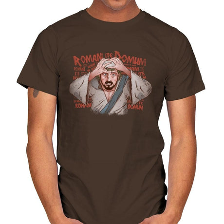 The Romani Joke - Mens T-Shirts RIPT Apparel Small / Dark Chocolate