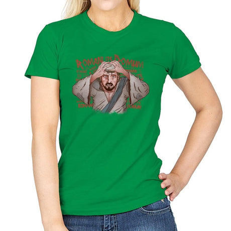 The Romani Joke - Womens T-Shirts RIPT Apparel Small / Irish Green