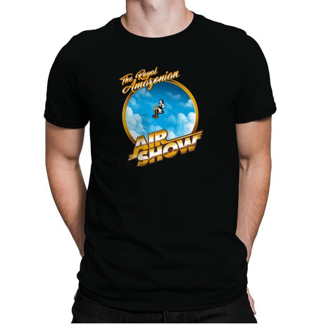 The Royal Amazonian Air Show Exclusive - Mens Premium T-Shirts RIPT Apparel Small / Black