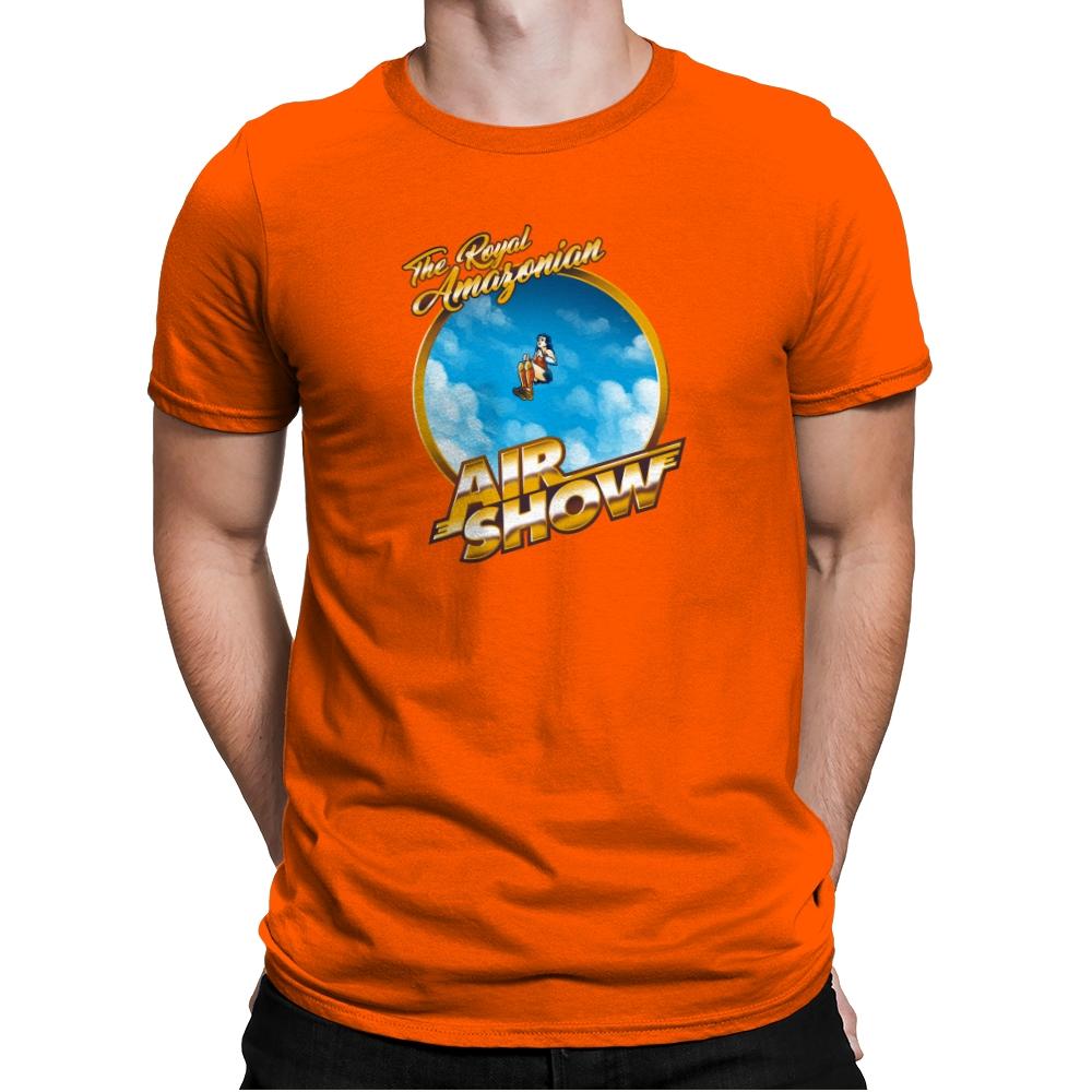 The Royal Amazonian Air Show Exclusive - Mens Premium T-Shirts RIPT Apparel Small / Classic Orange