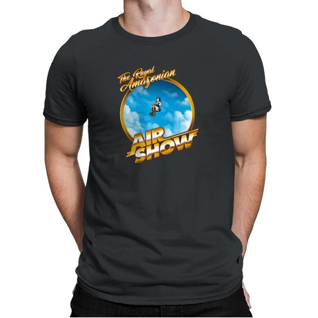 The Royal Amazonian Air Show Exclusive - Mens Premium T-Shirts RIPT Apparel Small / Heavy Metal
