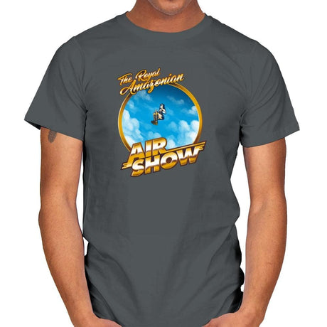The Royal Amazonian Air Show Exclusive - Mens T-Shirts RIPT Apparel Small / Charcoal