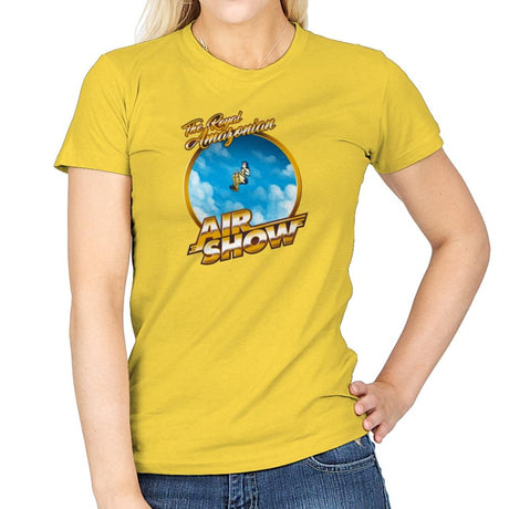 The Royal Amazonian Air Show Exclusive - Womens T-Shirts RIPT Apparel Small / Daisy