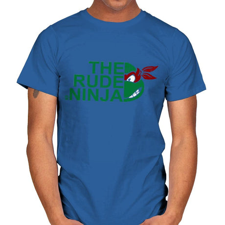 The Rude Ninja - Mens T-Shirts RIPT Apparel Small / Royal