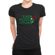 The Rude Ninja - Womens Premium T-Shirts RIPT Apparel Small / Black