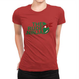 The Rude Ninja - Womens Premium T-Shirts RIPT Apparel Small / Red