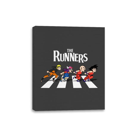 The Runners - Canvas Wraps Canvas Wraps RIPT Apparel 8x10 / Charcoal