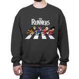 The Runners - Crew Neck Sweatshirt Crew Neck Sweatshirt RIPT Apparel