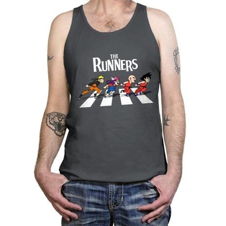 The Runners - Tanktop Tanktop RIPT Apparel X-Small / Asphalt