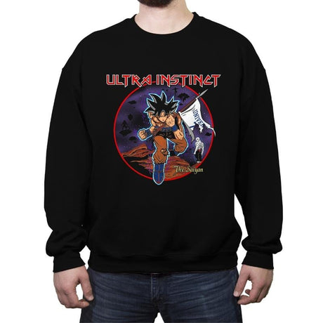 The Saiyan - Crew Neck Sweatshirt Crew Neck Sweatshirt RIPT Apparel