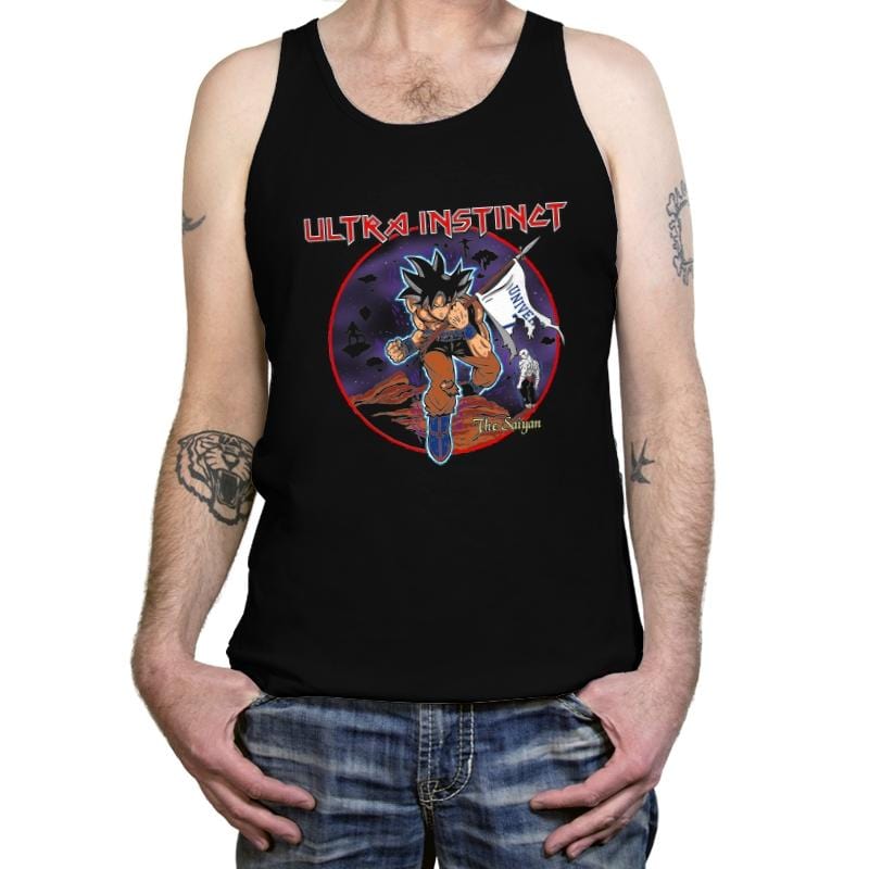 The Saiyan - Tanktop Tanktop RIPT Apparel X-Small / Black