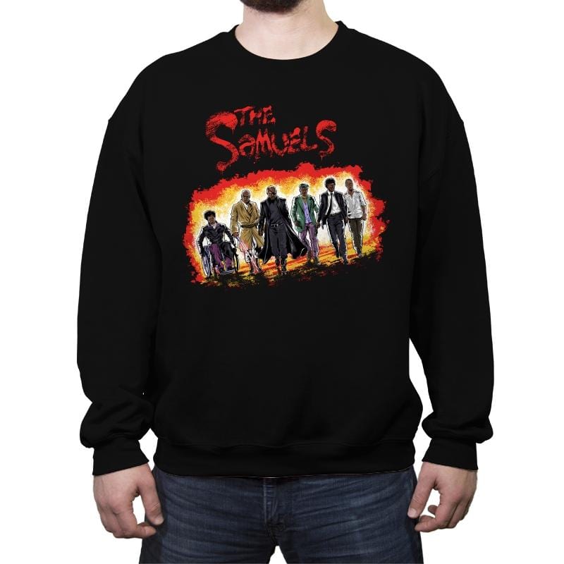 The Samuels - Crew Neck Sweatshirt Crew Neck Sweatshirt RIPT Apparel Small / Black