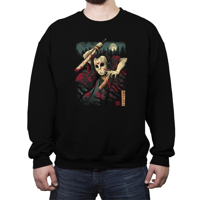 The Samurai Slasher - Crew Neck Sweatshirt Crew Neck Sweatshirt RIPT Apparel