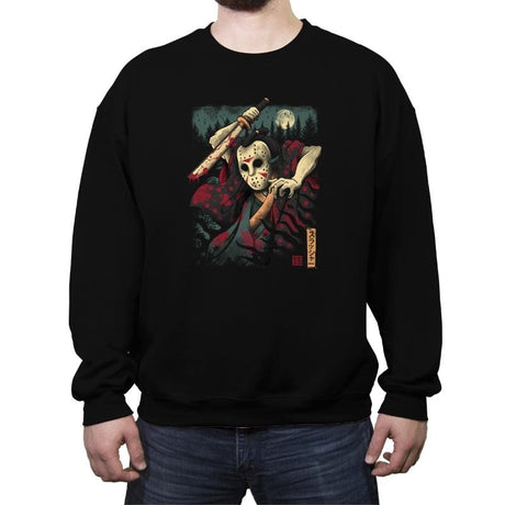The Samurai Slasher - Crew Neck Sweatshirt Crew Neck Sweatshirt RIPT Apparel