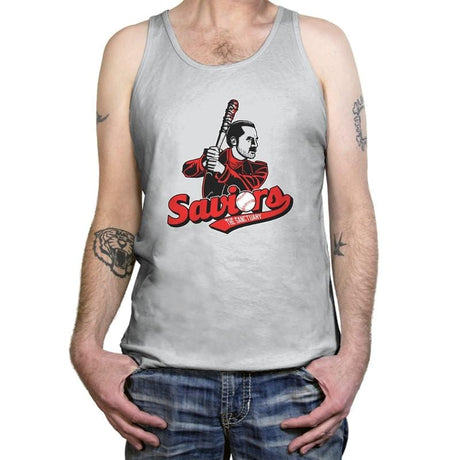 The Sanctuary Saviors Exclusive - Tanktop Tanktop RIPT Apparel X-Small / Silver