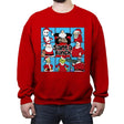 The Santa Bunch - Crew Neck Sweatshirt Crew Neck Sweatshirt RIPT Apparel Small / Red