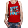 The Santa Bunch - Tanktop Tanktop RIPT Apparel X-Small / Red