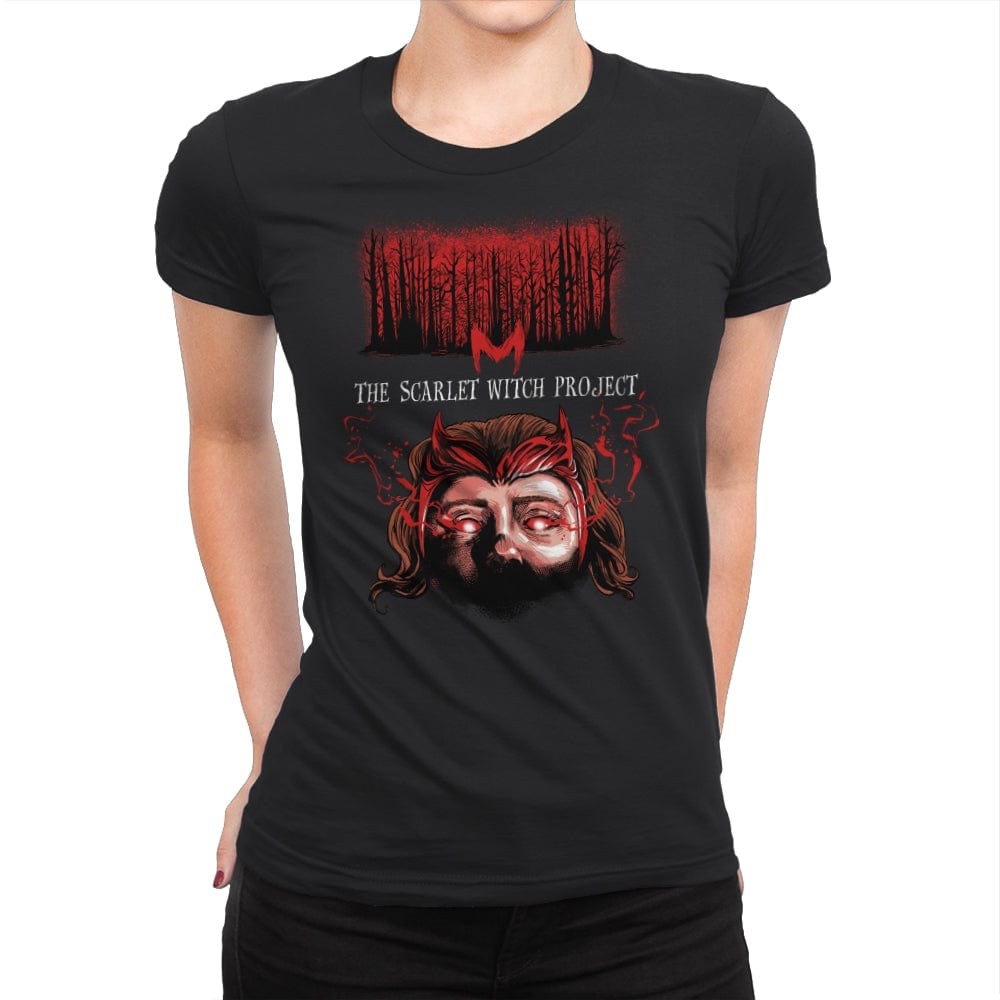 The Scarlet Witch Project - Womens Premium T-Shirts RIPT Apparel Small / Black