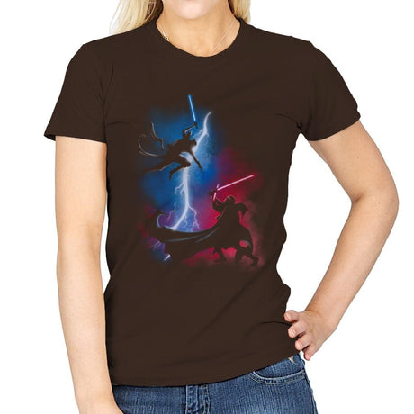 The Scavenger Returns - Womens T-Shirts RIPT Apparel Small / Dark Chocolate