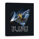The Schrute THE ANIMATED SERIES - Canvas Wraps Canvas Wraps RIPT Apparel 16x20 / Black