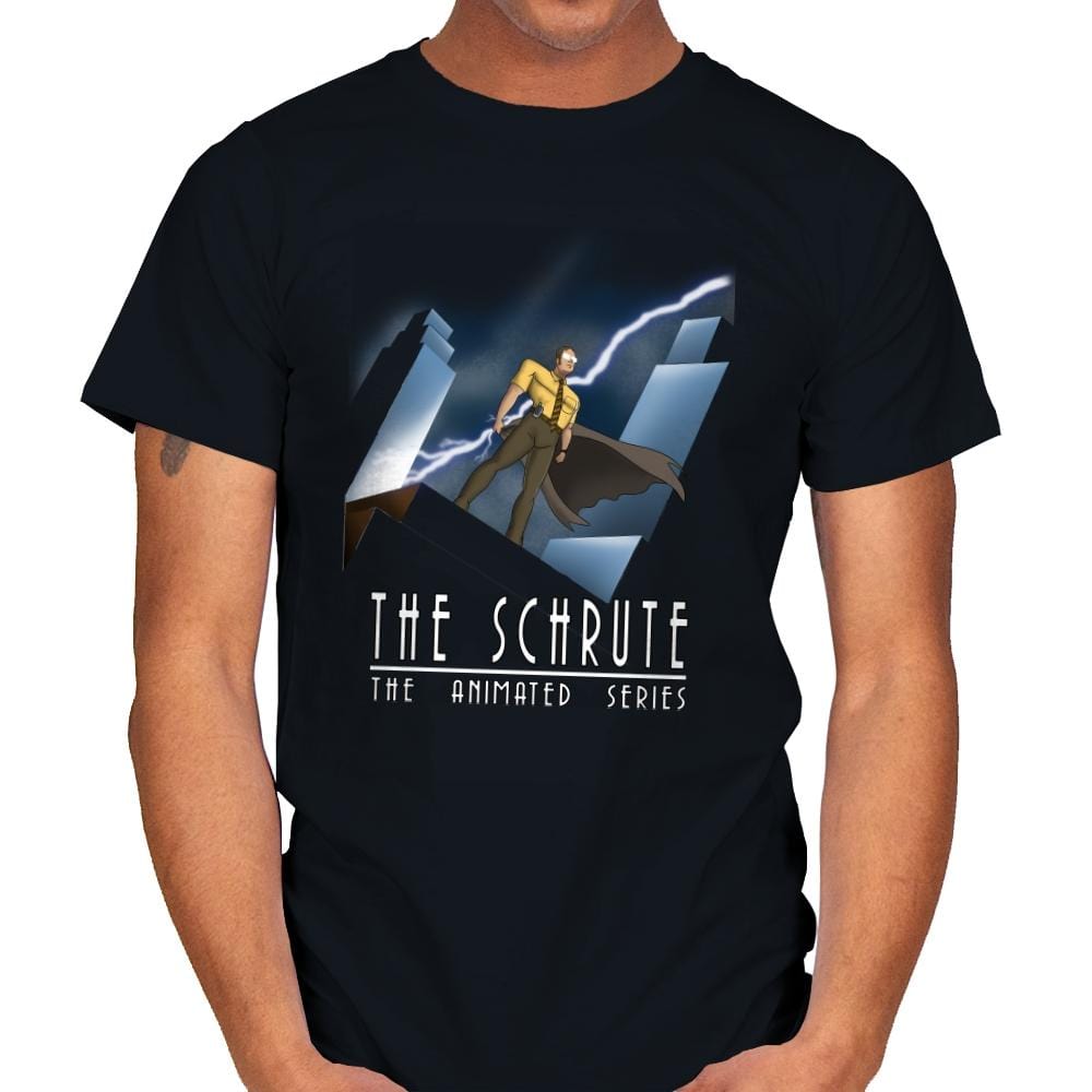 The Schrute THE ANIMATED SERIES - Mens T-Shirts RIPT Apparel Small / Black