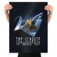 The Schrute THE ANIMATED SERIES - Prints Posters RIPT Apparel 18x24 / Black