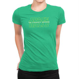 The Schwartz Awakens Exclusive - Womens Premium T-Shirts RIPT Apparel Small / Kelly Green