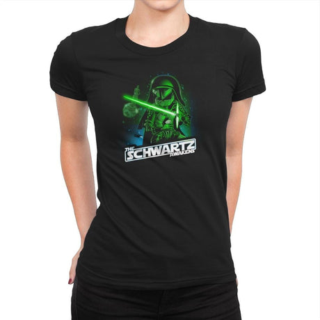 The Schwartz Side Exclusive - Womens Premium T-Shirts RIPT Apparel Small / Black