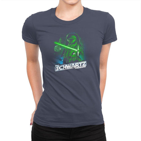 The Schwartz Side Exclusive - Womens Premium T-Shirts RIPT Apparel Small / Indigo