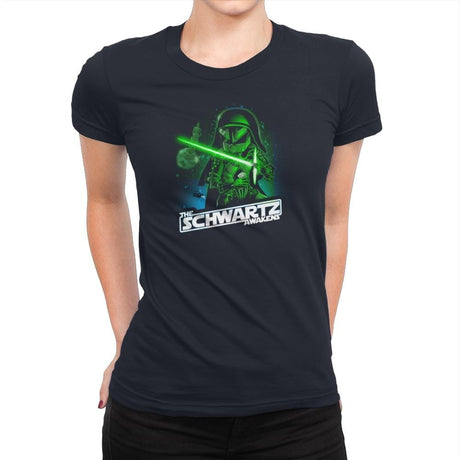 The Schwartz Side Exclusive - Womens Premium T-Shirts RIPT Apparel Small / Midnight Navy