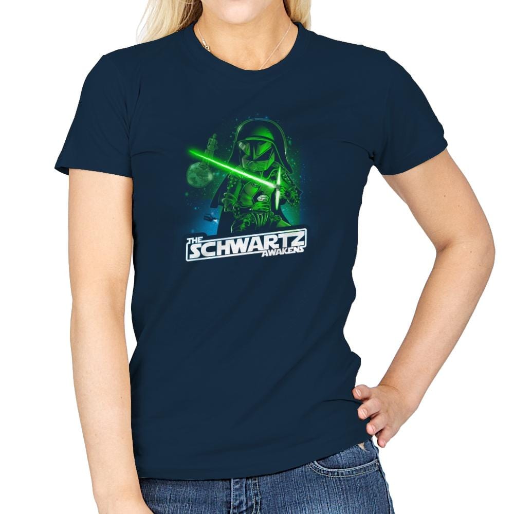 The Schwartz Side Exclusive - Womens T-Shirts RIPT Apparel Small / Navy