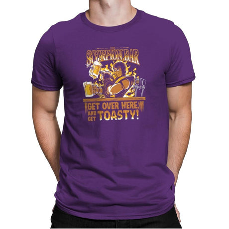 The Scorpion Bar Exclusive - Mens Premium T-Shirts RIPT Apparel Small / Purple Rush