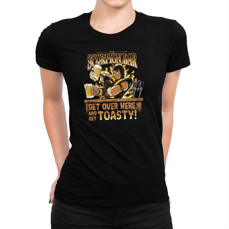 The Scorpion Bar Exclusive - Womens Premium T-Shirts RIPT Apparel Small / Indigo
