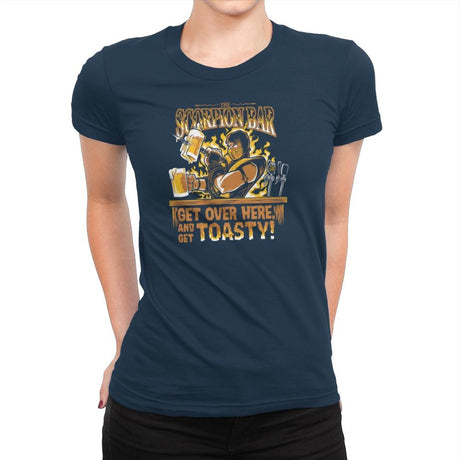 The Scorpion Bar Exclusive - Womens Premium T-Shirts RIPT Apparel Small / Midnight Navy