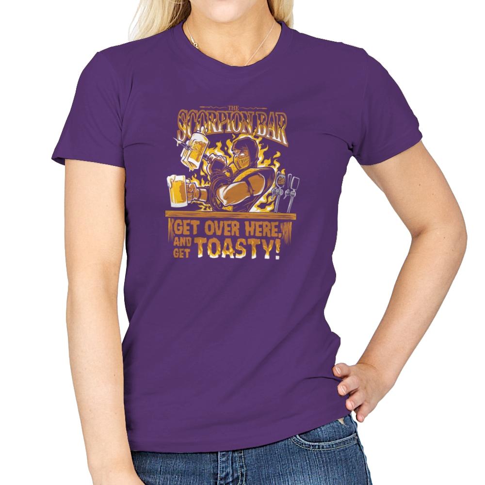 The Scorpion Bar Exclusive - Womens T-Shirts RIPT Apparel Small / Purple