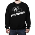 The Screaming - Crew Neck Sweatshirt Crew Neck Sweatshirt RIPT Apparel Small / Black