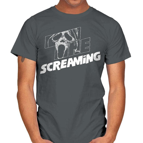 The Screaming - Mens T-Shirts RIPT Apparel Small / Charcoal