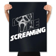 The Screaming - Prints Posters RIPT Apparel 18x24 / Black