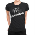 The Screaming - Womens Premium T-Shirts RIPT Apparel Small / Black