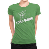 The Screaming - Womens Premium T-Shirts RIPT Apparel Small / Kelly